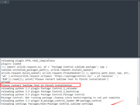 Sublime Text 如何设置成中文语言
